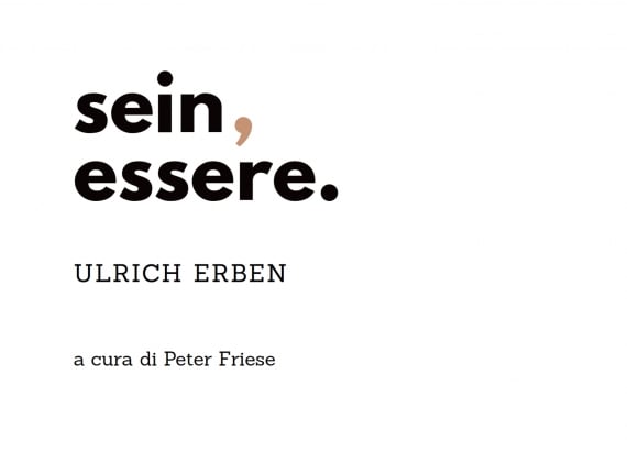 Ulrich Erben - sein essere